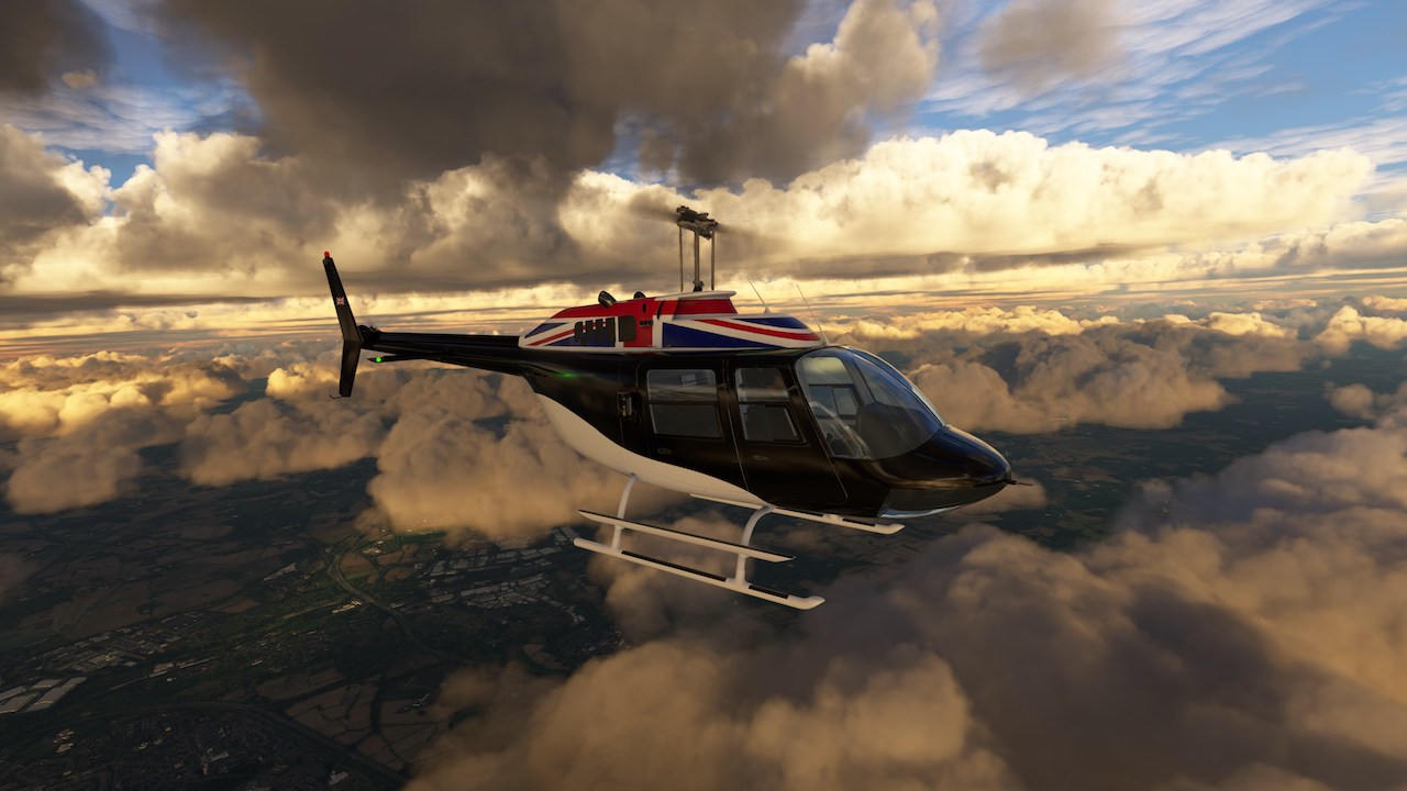 Bell Flight Helicopter Simulation