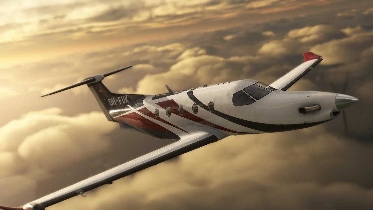 N172ST Fictional - Executive, SimWorks Studios PC-12 [4K] for Microsoft  Flight Simulator